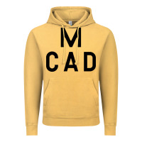 Vintage Mustard Minneapolis College of Art and Design Vintage Hoodie - linhVisuals