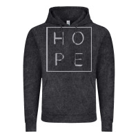 Vintage Black hope quote Vintage Hoodie - linhVisuals