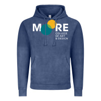 Vintage Denim Moore College of Art and Design Vintage Hoodie - linhVisuals