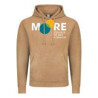 Vintage Camel Moore College of Art and Design Vintage Hoodie - linhVisuals