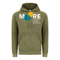 Vintage Olive Moore College of Art and Design Vintage Hoodie - linhVisuals