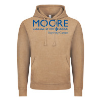 Vintage Coffee Moore College of Art and Design Vintage Hoodie - linhVisuals