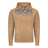 Vintage Camel Moore College of Art and Design Vintage Hoodie - linhVisuals