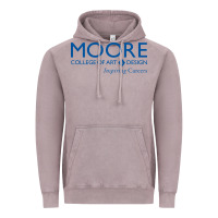 Vintage Zinc Moore College of Art and Design Vintage Hoodie - linhVisuals