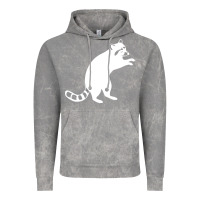 Cloud Rock raccoon Vintage Hoodie - linhVisuals