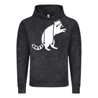 Vintage Black raccoon Vintage Hoodie - linhVisuals