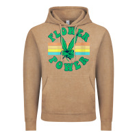 Vintage Coffee womens flower power 420 thc pot weed medical marijuana funny weed v ne Vintage Hoodie - linhVisuals