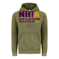 Vintage Olive New Hampshire Institute of Art Vintage Hoodie - linhVisuals
