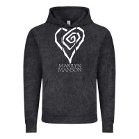 Vintage Black marlyn manson special music popular Vintage Hoodie - linhVisuals