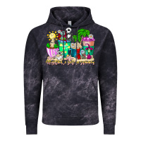 Cloud Black nightmare before summer coffee cups Vintage Hoodie - CowhideDigitalArt