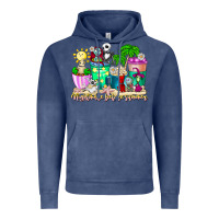 Vintage Denim nightmare before summer coffee cups Vintage Hoodie - CowhideDigitalArt