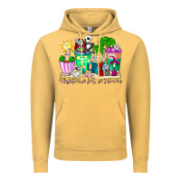 Vintage Mustard nightmare before summer coffee cups Vintage Hoodie - CowhideDigitalArt