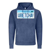 Ubetcha (you Betcha) Minnesota License Plate T Shirt Vintage Hoodie | Teevron