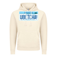 Vintage Artic ubetcha (you betcha) minnesota license plate t shirt Vintage Hoodie - linhVisuals