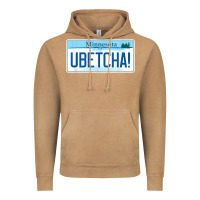 Vintage Camel ubetcha (you betcha) minnesota license plate t shirt Vintage Hoodie - linhVisuals
