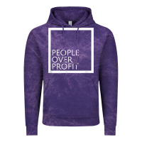 Cloud Purple people over profit democratic socialism pro socialist symbol t shirt Vintage Hoodie - linhVisuals