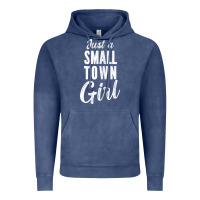 Vintage Denim womens just a small town girl journey t shirt Vintage Hoodie - linhVisuals