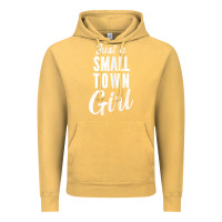 Vintage Mustard womens just a small town girl journey t shirt Vintage Hoodie - linhVisuals