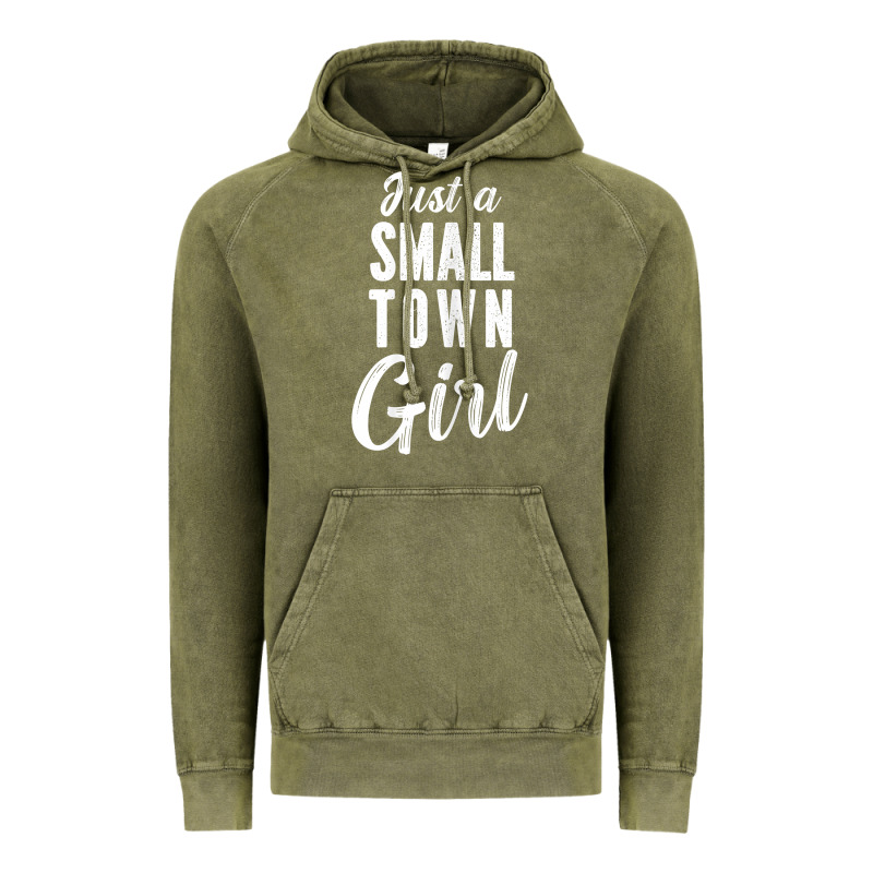 Womens Just A Small Town Girl Journey T Shirt Vintage Hoodie by linhVisuals | Teevron