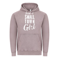 Vintage Zinc womens just a small town girl journey t shirt Vintage Hoodie - linhVisuals