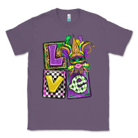 Lavender love mardi gras Classic Tee - OliviaCreatesArt