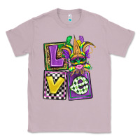 Lilac love mardi gras Classic Tee - OliviaCreatesArt