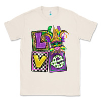 Natural love mardi gras Classic Tee - OliviaCreatesArt