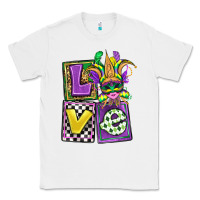 White love mardi gras Classic Tee - OliviaCreatesArt