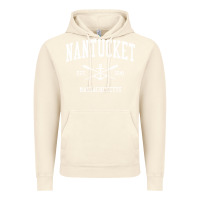 Vintage Artic nantucket ma vintage crossed oars & boat anchor sports pullover hoodie Vintage Hoodie - linhVisuals