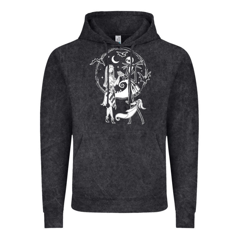 Nightmare Before Christmas Jack And Sally T Shirt Vintage Hoodie by linhVisuals | Teevron