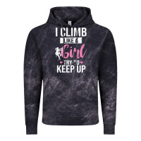 Cloud Black climbing climb mountain climbing like a girl 345 climb climbing lover Vintage Hoodie - linhVisuals