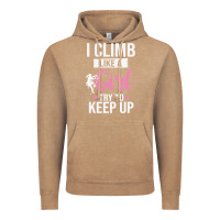 Vintage Coffee climbing climb mountain climbing like a girl 345 climb climbing lover Vintage Hoodie - linhVisuals