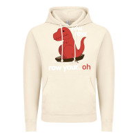 Vintage Artic dinosaur dino trex row t rex saurus Vintage Hoodie - linhVisuals
