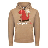 Vintage Coffee dinosaur dino trex row t rex saurus Vintage Hoodie - linhVisuals