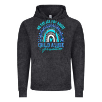 Vintage Black no excuse child abuse prevention awareness leopard rainbow t shirt Vintage Hoodie - linhVisuals