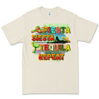 Bone Fiesta siesta tequila repeat Premium Tee - FaDigitalArtStudio