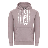 Vintage Zinc opa gift america flag gift for men father's day pullover hoodie Vintage Hoodie - linhVisuals
