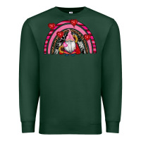 Sports Green valentines day gnomes rainbow Premium Sweatshirt - RanaPortraitStore