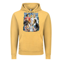 Vintage Mustard David Beckham Vintage Vintage Hoodie - linhVisuals