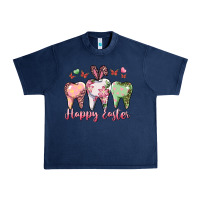 Navy happy easter dental Urban Heavy Tee - RanaPortraitStore