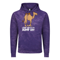 Cloud Purple what day is it hump day funny camels hump day t shirt Vintage Hoodie - linhVisuals