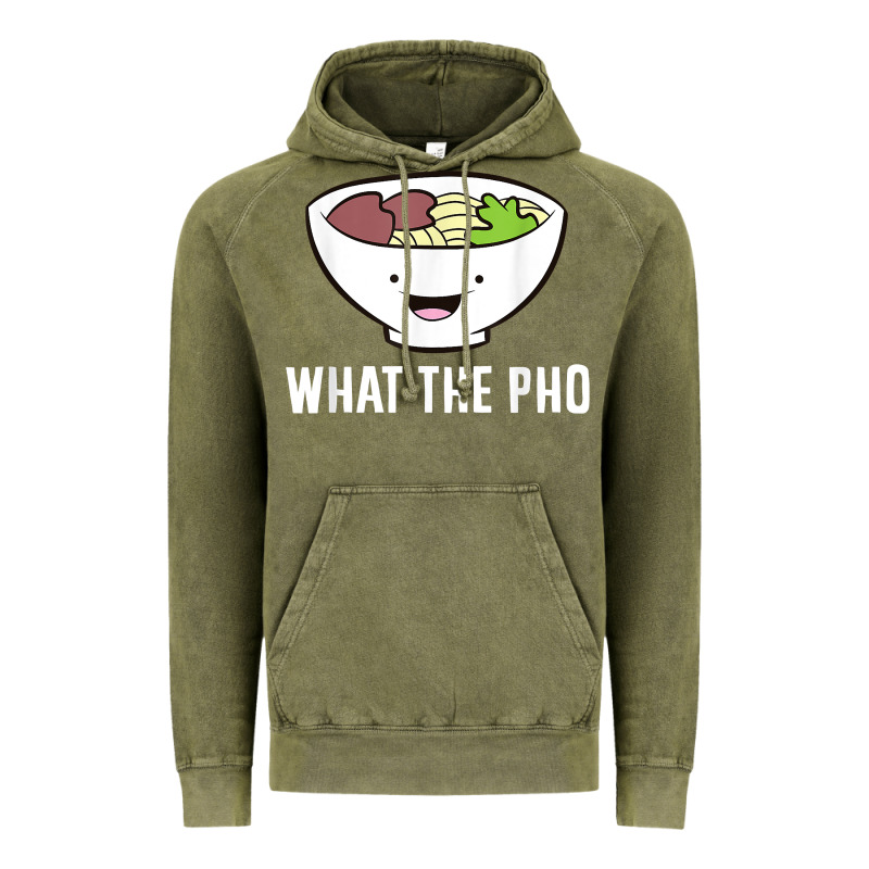 What The Pho Vietnamese Pho T Shirt Vintage Hoodie by linhVisuals | Teevron