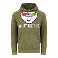 Vintage Olive what the pho vietnamese pho t shirt Vintage Hoodie - linhVisuals