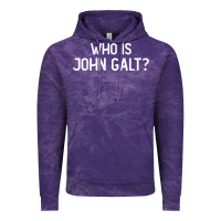 Cloud Purple who is john galt libertarian and book quote t shirt Vintage Hoodie - linhVisuals