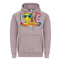 Vintage Zinc Love Summer Vintage Hoodie - CowhideDigitalArt