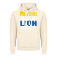 Vintage Artic wolverine on saturday lion on sunday fans detroit vintage pullover hoo Vintage Hoodie - linhVisuals