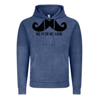 Vintage Denim MUSTACHE Vintage Hoodie - linhVisuals