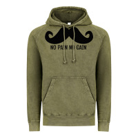 Vintage Olive MUSTACHE Vintage Hoodie - linhVisuals