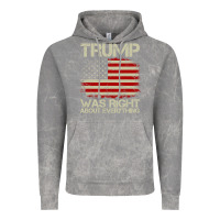 Cloud Rock vintage usa american flag trump was right about everything pullover ho Vintage Hoodie - linhVisuals