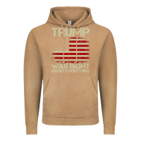 Vintage Camel vintage usa american flag trump was right about everything pullover ho Vintage Hoodie - linhVisuals